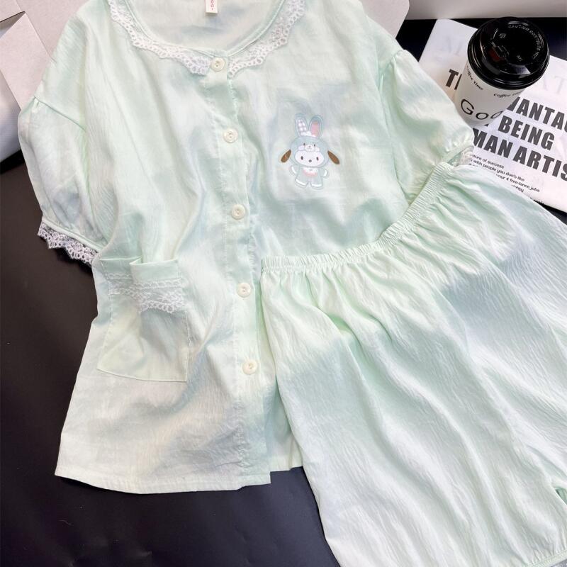 Summer Short Set - Krótkie spodenki z krótkim rękawem, dwuczęściowa