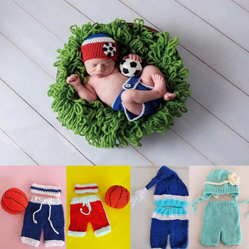 Baby Clothing Kit - 3/2 sztuk/zestaw noworodka fotografia rekwizyty kostiumy