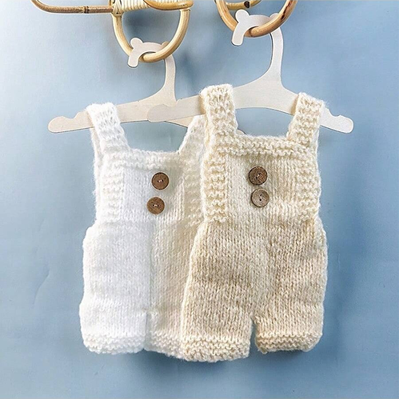 Baby Clothing For Boys - Rekwizyty do sesji noworodkowej, miękki, dziergany