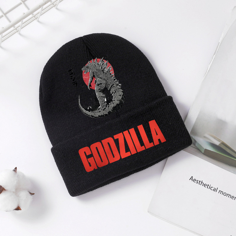 Baby Clothing For Boys - Godzilla czapka z dzianiny zimowa wiosna