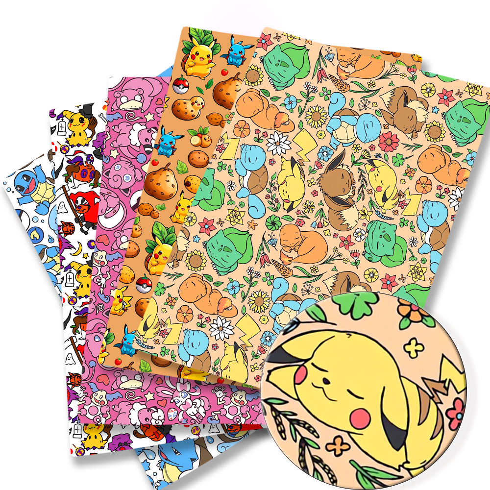Baby Clothing In Japan - Pokemon Cartoon Tkanina140 * 50cm Ręcznie