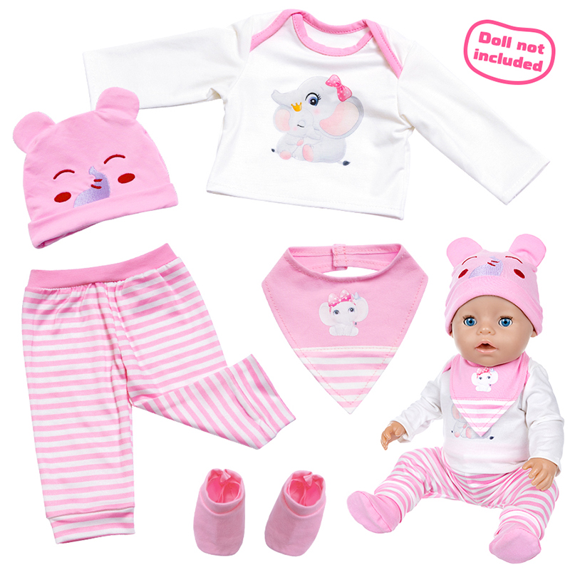Zestaw ubranek dla lalek 16-18 – Baby Clothing Kit recenzja i cena
