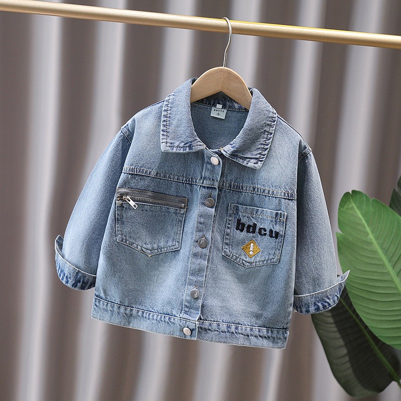 Urocza dziecięca kurtka dżinso – Baby Clothing For Boys recenzja i cena