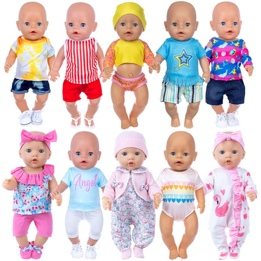 Ubranka dla lalek 18-calowych  – Baby Clothing Kit recenzja i cena