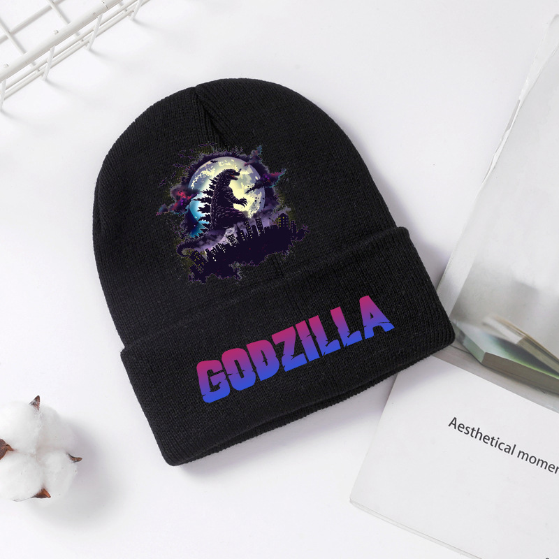 Godzilla czapka z dzianiny zim – Baby Clothing For Boys recenzja i cena