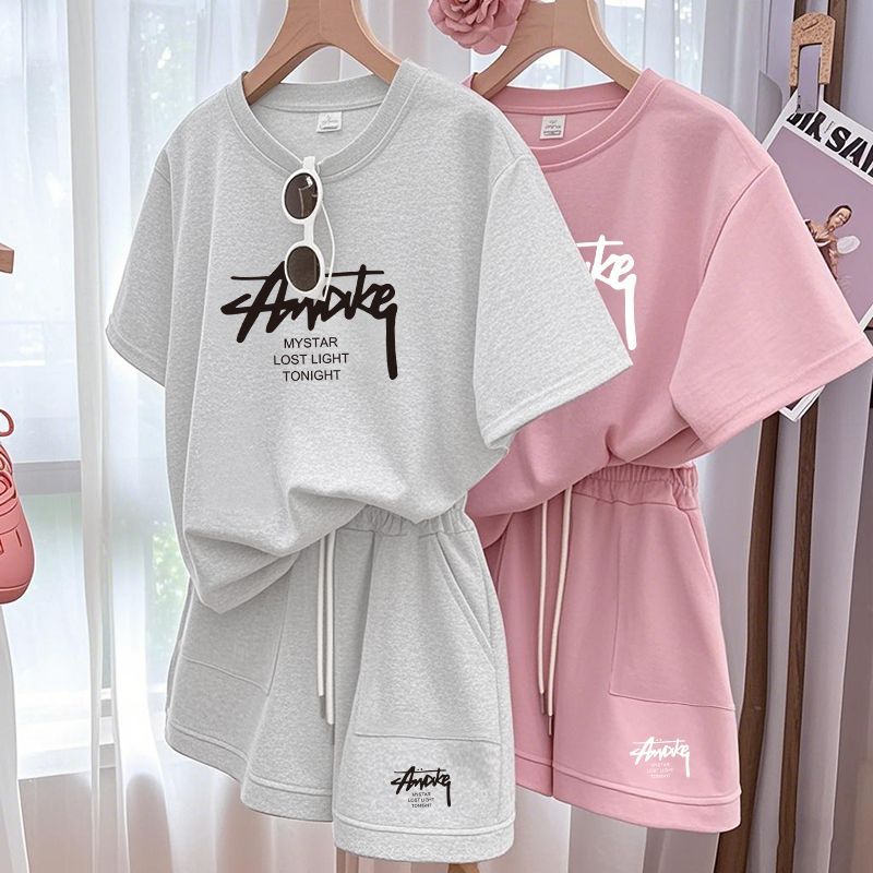 Nowy damski zestaw plus size,  – Summer Short Set recenzja i cena